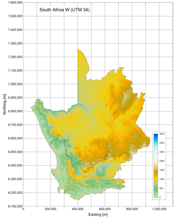 South Africa W elevation